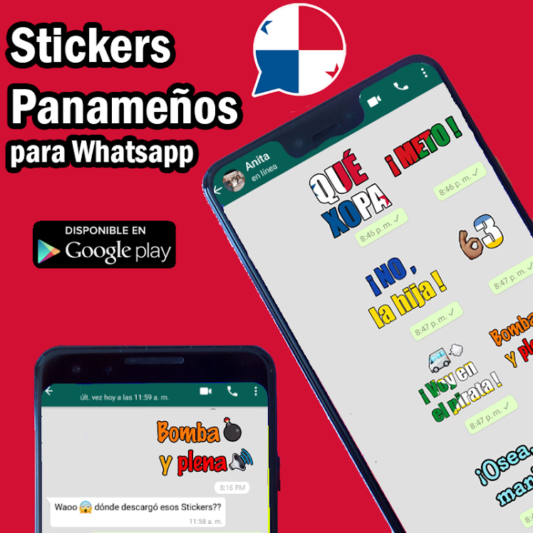 Stickers Panameños WAStickerApps de Panama para Whatsapp